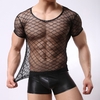 Sexy-Hommes-Diamant-Transparent-Mesh-Net-Chemises-Sexy-Sous-V-tements-Bande-Voir-Travers-D-bardeurs