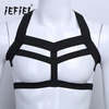 IEFiEL-Marque-Hot-Hommes-Lingerie-Corps-Poitrine-Harnais-Bondage-Costume-Wetlook-Halter-Cou-Discoth-que-Parti