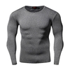 Nouvelle-Arriv-e-S-chage-Rapide-Compression-Chemise-Manches-Longues-t-shirt-Plus-La-Taille-des