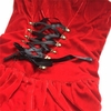 Plus-la-Taille-Nouvelle-Ann-e-De-No-l-Costume-pour-Femmes-Rouge-Sexy-Robe-Femelle