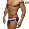 Homme-marque-natation-slips-taille-basse-maillots-de-bain-goutte-avec-push-up-Pad-Sexy-Shorts