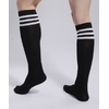 Chaussettes-unisexes-rayures-noires-et-blanches-pour-hommes-chaussettes-de-Sport-confortables-rayures-en-coton-noires