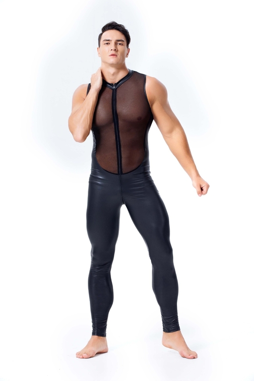 Combinaison-Zentai-en-cuir-pour-hommes-combinaison-en-maille-Sexy-moulante-transparente-v-tements-de-Club