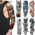 3D-Longue-Dur-e-Rugissement-Loup-Tatouage-Temporaire-Fleur-Tribu-Hibou-Hommes-paule-De-Tatouage-Autocollants