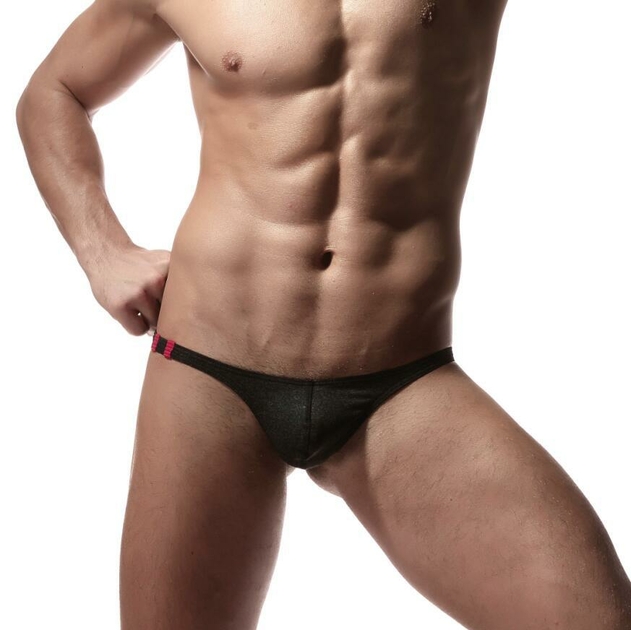 Hommes-Sexy-Strings-G-String-Coton-Solide-de-Gay-Hommes-Sous-V-tements-Hommes-Taille-Basse