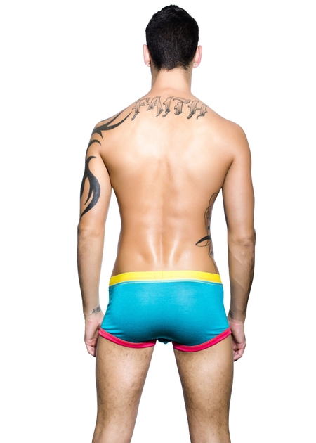 9561_0103 Boxer Color Vibe Sports turquoise Andrew Christian