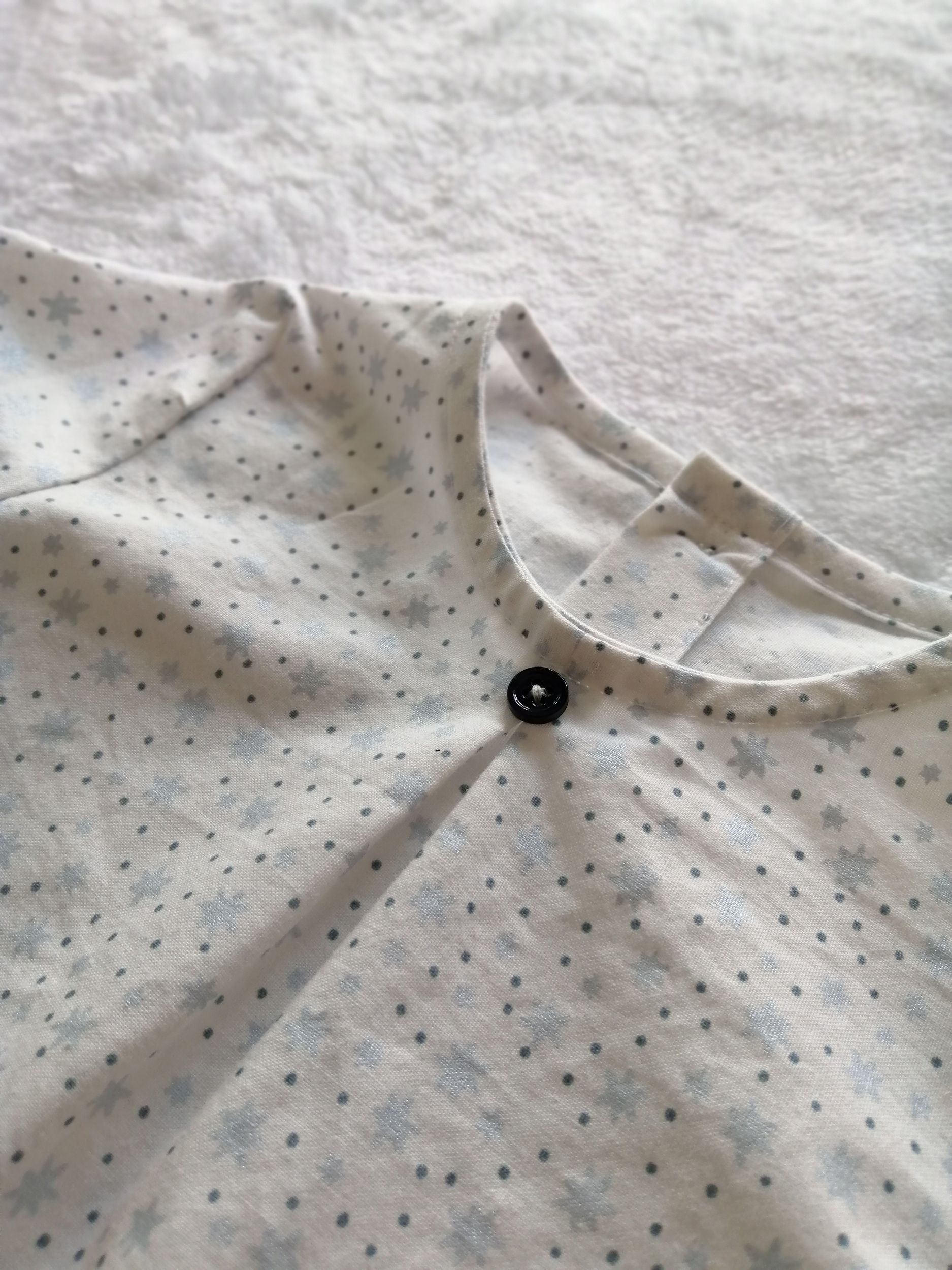 Blouse bébé manche longue de 1 à 6 mois