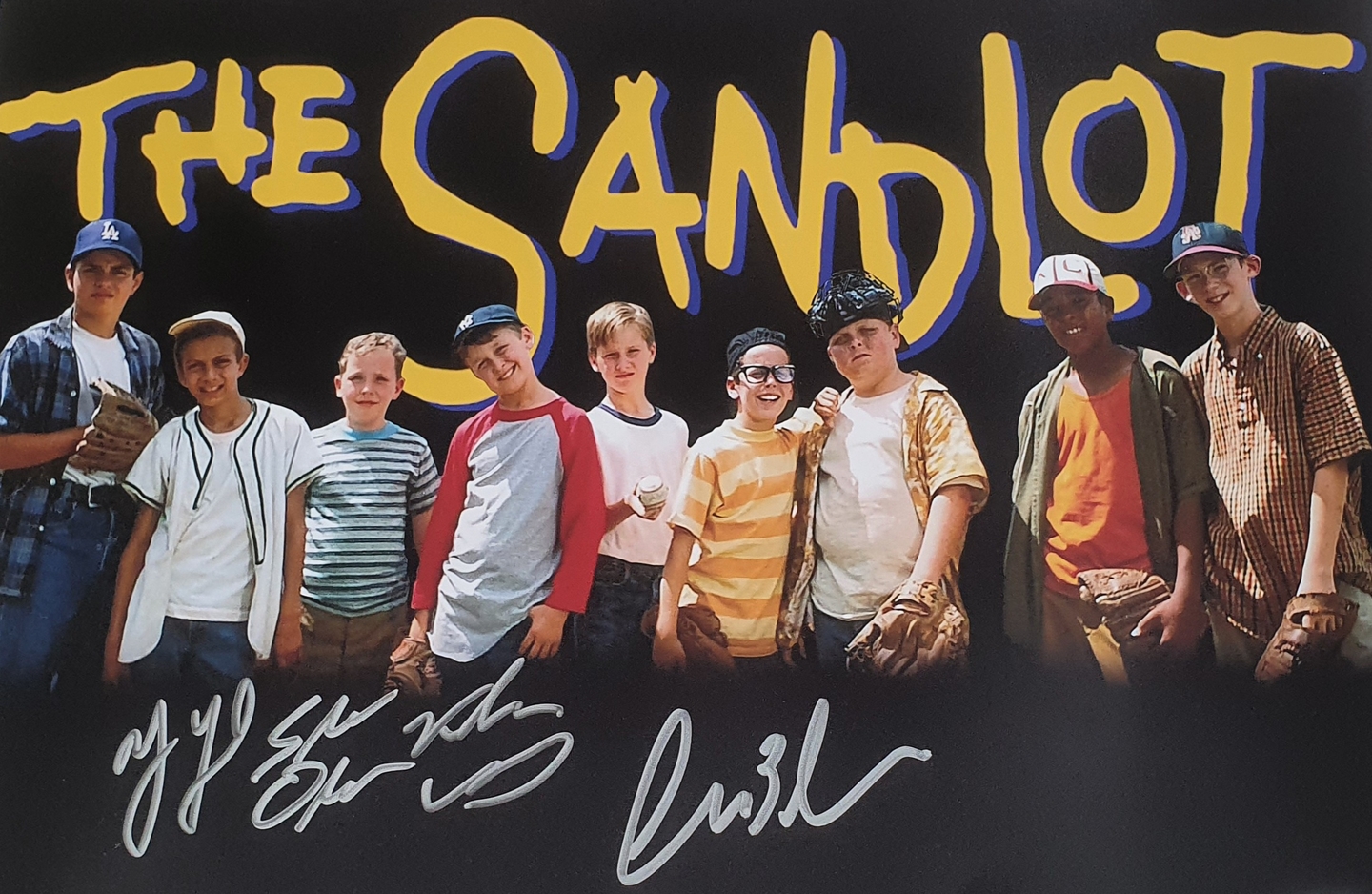 Le Gang Des Champions 4 signatures du film "Le gang des champions" (JSA) - Films/Séries TV