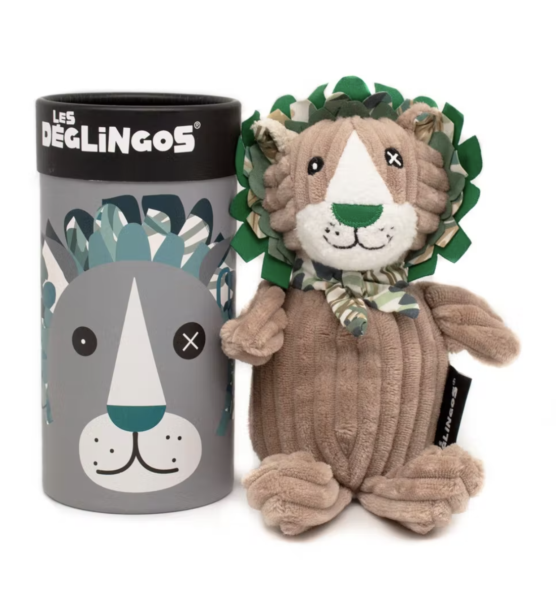 PETITE PELUCHE EN BOITE JELEKROS LE LION