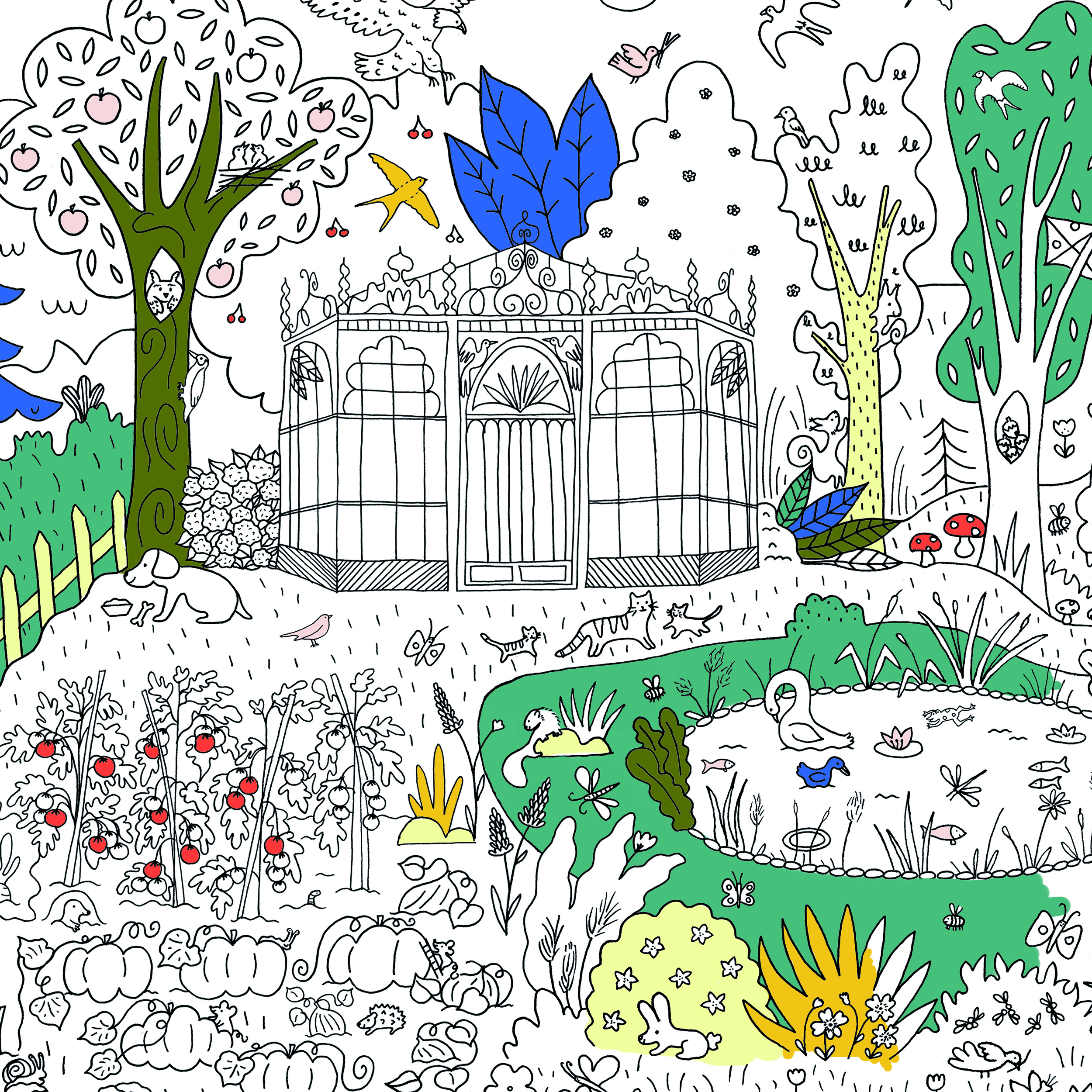 Coloriage-géant-jardin-potager