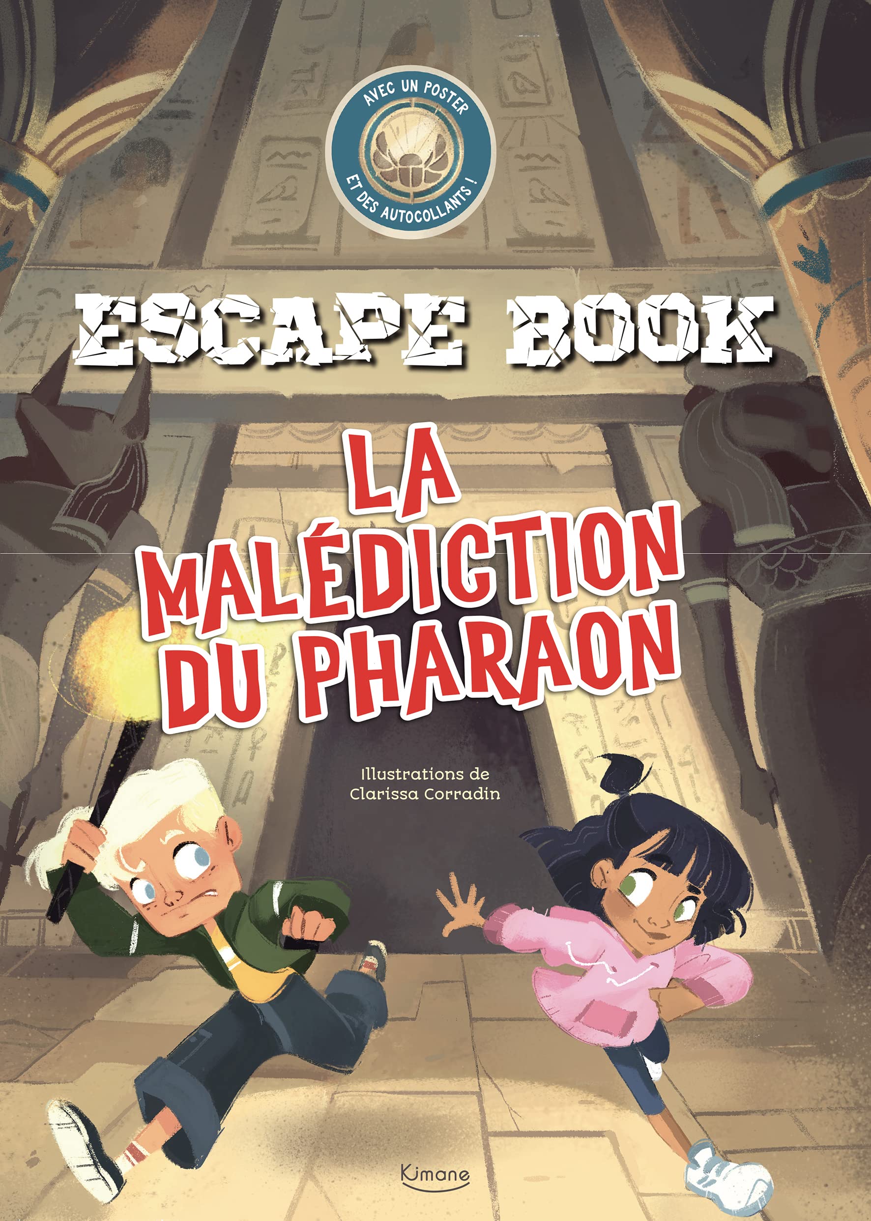 LA MALEDICTION DU PHARAON - ESCAPE BOOK