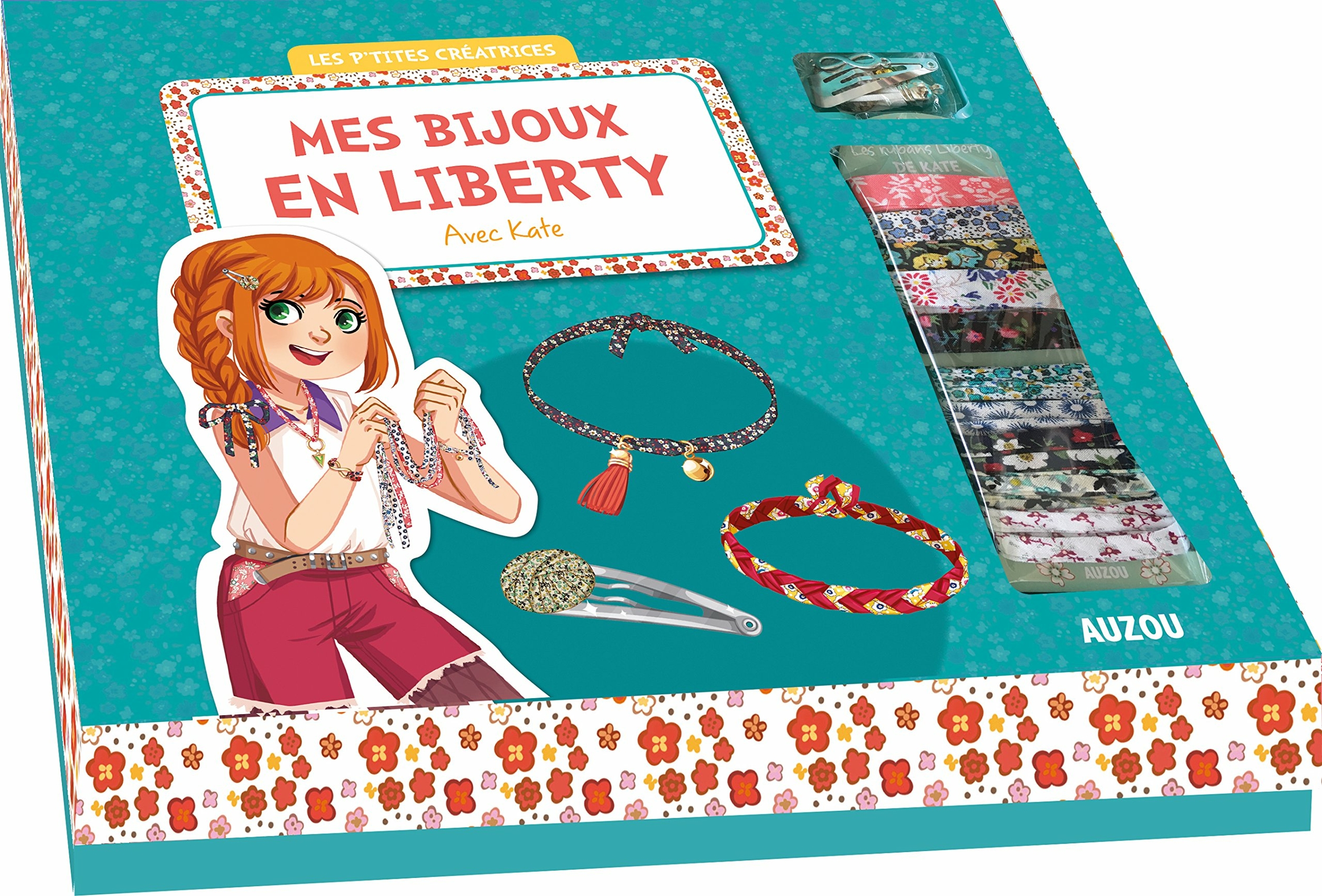 Coffret Mes bijoux en Liberty avec Kate l'Anglaise Les P'tites Créatrices P1