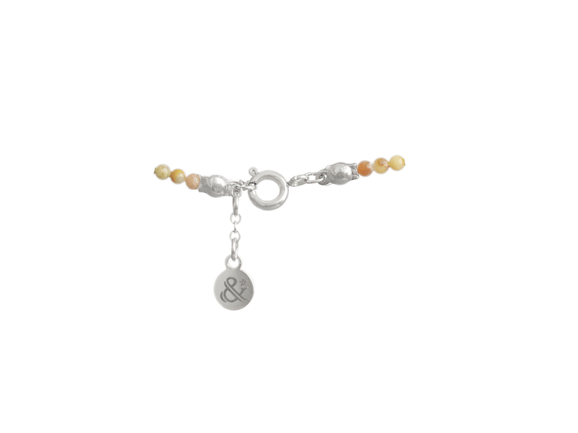 BRACELET PERLES NATURELLES FERMOIR ACIER INOX