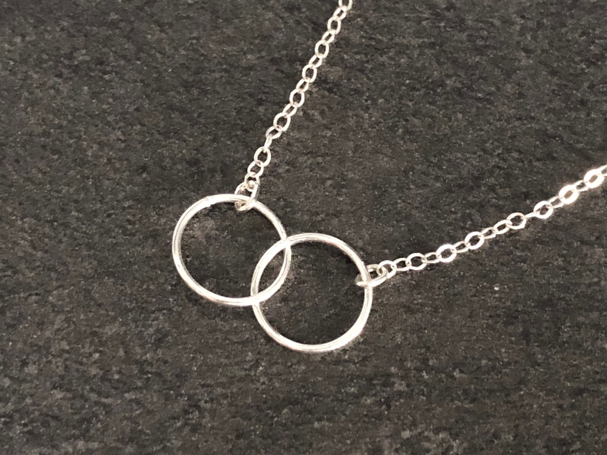 Collier SIRINE argent pendentif infini