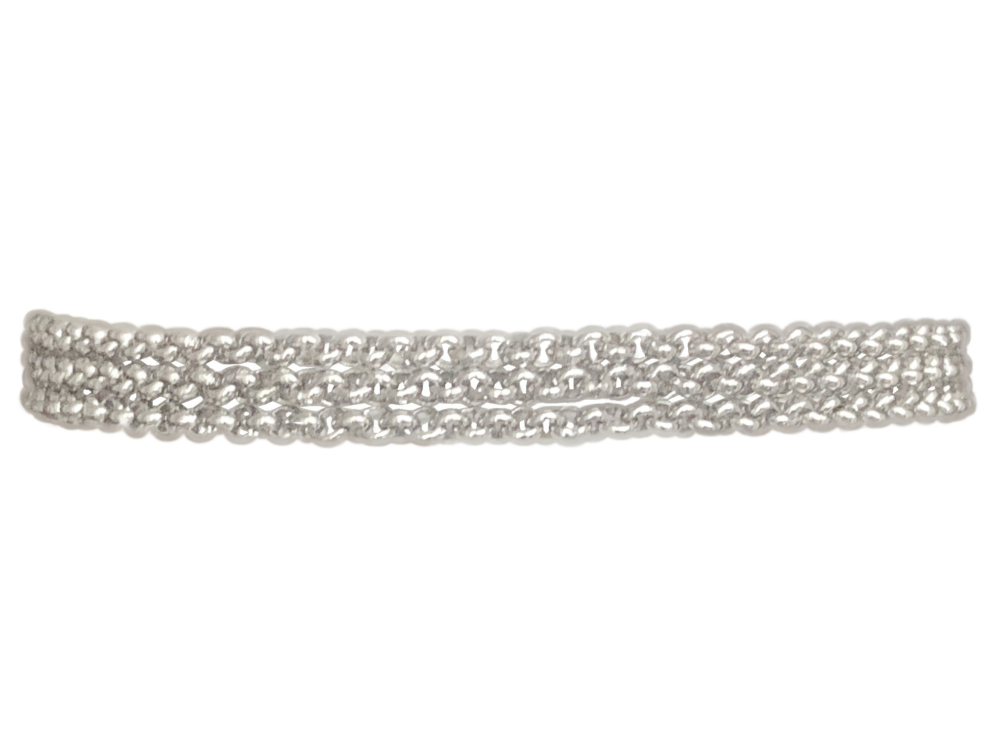 Bracelet ZAÏDE acier inoxydable argent multirang chaine -minimaliste-bohème-MARJANE et Cie
