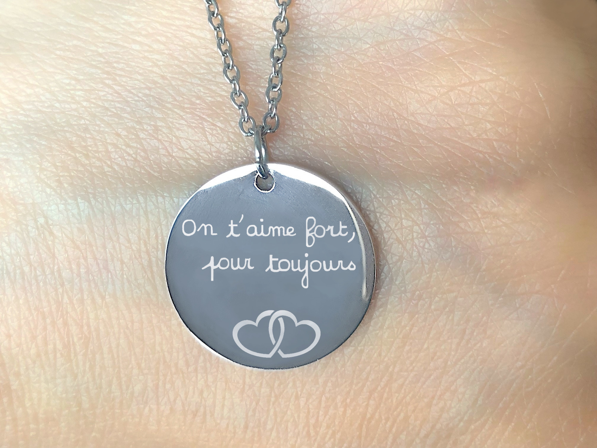 Collier ASMA1 personnalisable cadeau femme - MARJANE et Cie