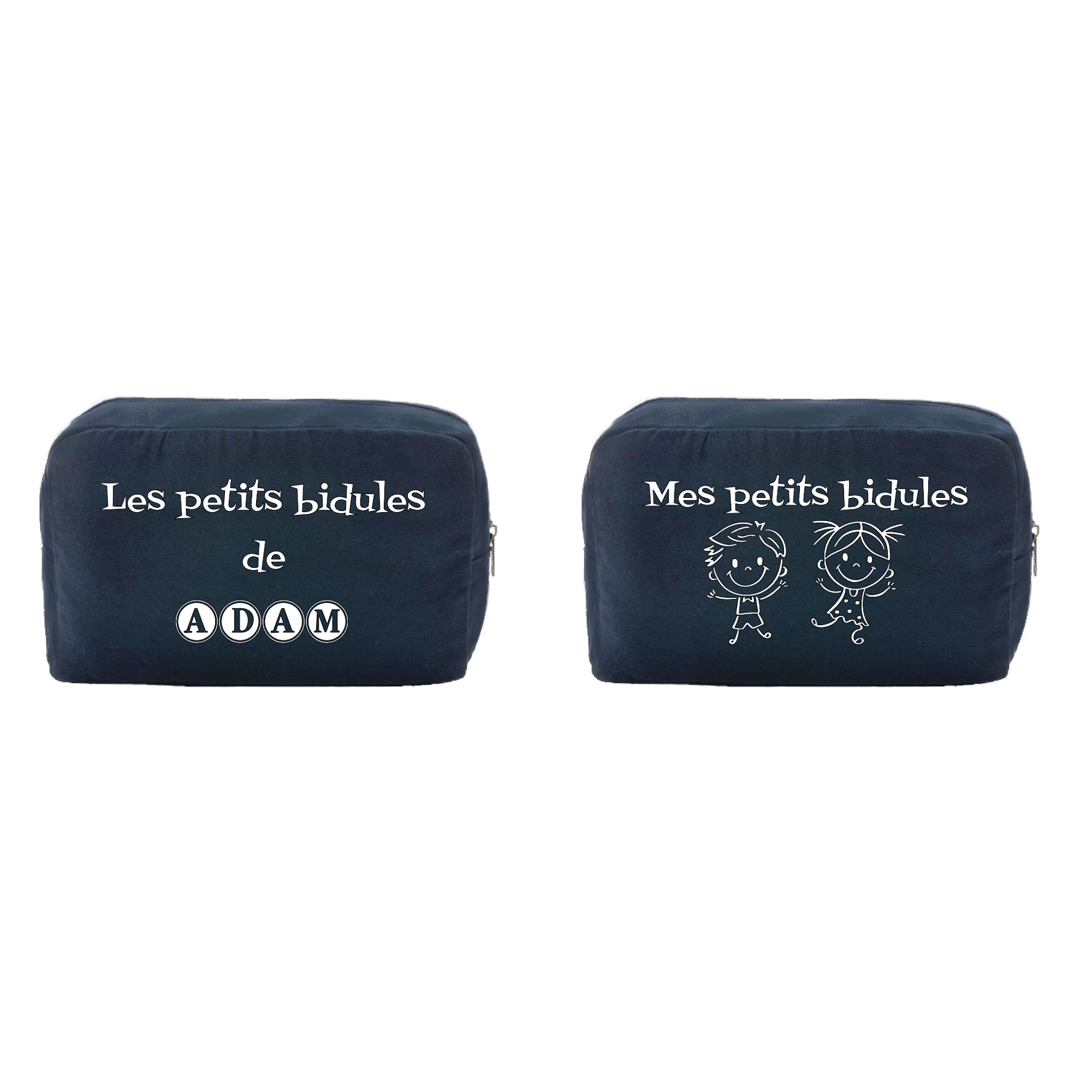 TROUSSE PERSONNALISEE BEBE FACE PRENOM - SANS PRENOM