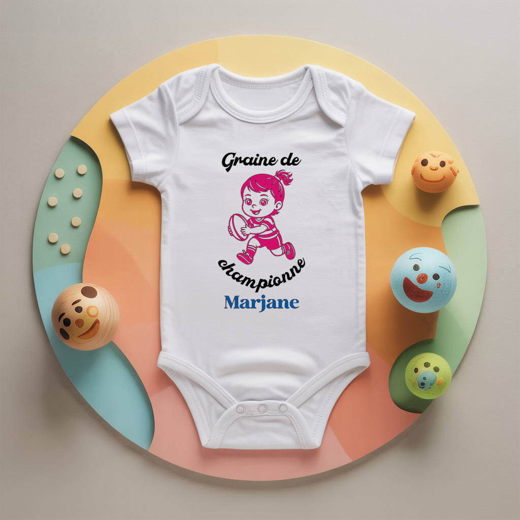 BODY65 - PROJET BEBE CHAMPION 7 - FILLE TENNIS - 821445870 Photo5