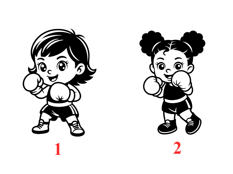 Boxe fille