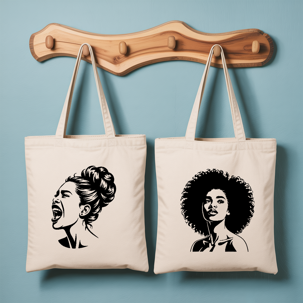 TOTE BAG 43 - FEMME - AFRO - 774811248 Photo1