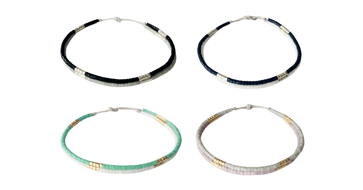 Bracelets D'amitié Boho En Perles Miyuki - Arc-en-ciel, Taille Réglable, Parfait Pour été, Plage, Cadeau