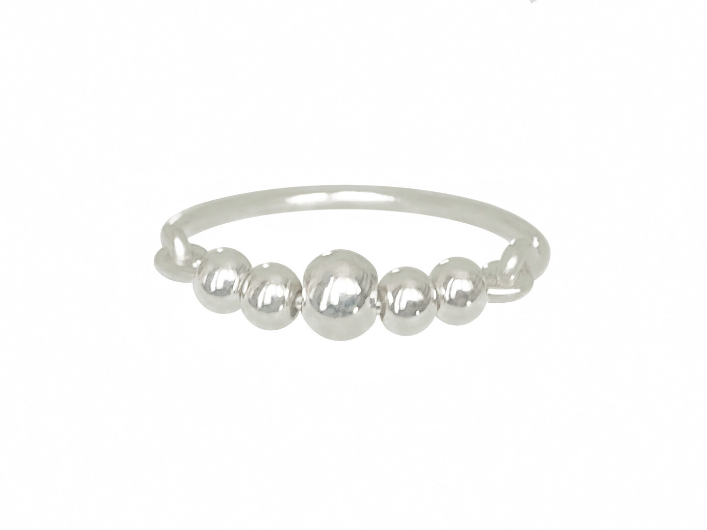 Bague Argent Massif 925 Anneau Taille 54 Thanina - Neuf Avec étiquettes, Bijou élégant Et Pur