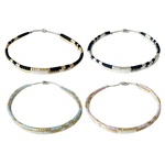 Bracelet ICHIKA en perles Miyuki japonaises de couleur minimaliste- MARJANE et Cie