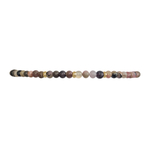 Bracelet DARYA9 perles naturelles semi précieuses rhodonite rose-minimaliste-bohème- MARJANE et Cie