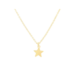 Collier DORIA doré à l’or fin pendentif étoile- ras du cou-minimaliste-bohème - MARJANE et Cie