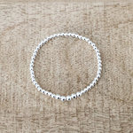 Bracelet ABICHAM1 argent 925 perles empilable extensible