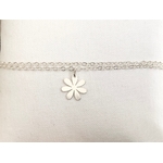 Bracelet NELIA argent breloque fleur