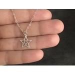 Collier KAOUKAB argent pendentif étoile