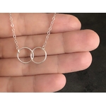 Collier SIRINE argent pendentif infini