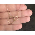 Collier RAHMA or gold filled 14K infini