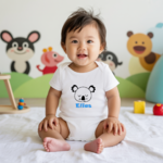 Body bébé personnalisé en coton koala adorable porté par bébé - MARJANE et Cie