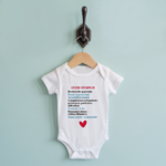 Body bébé personnalisable blanc humoristique demande marraine parrain suspendu - MARJANE et Cie
