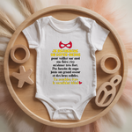 Body bébé personnalisé annonce grossesse, cadeau naissance - MARJANE et Cie