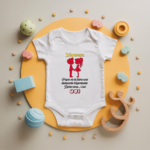 Body bébé personnalisé demande en mariage en coton par flocage - MARJANE et Cie