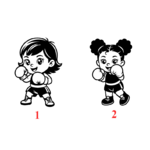 Boxe fille