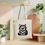 Tote bag chat femme suspendu – design comique - MARJANE et Cie