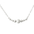 Collier NOURIA argent massif 925 pendentif perles-ras du cou-minimaliste-bohème - MARJANE et Cie