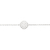 Bracelet AÏCHA argent massif 925 rosace mandala fleur-minimaliste-bohème - MARJANE et Cie