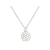 Collier NASMA acier inoxydable argent pendentif fleur-minimaliste - MARJANE et Cie