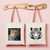 Tote bag femme avec léopard en couleur et tigre monochrome en flocage - puissance féline - MARJANE et Cie