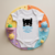 Body bébé personnalisé avec chaton rigolo et message inspirant en coton par flocage - MARJANE et Cie