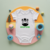 Body bébé personnalisé avec zèbre espiègle en coton par flocage - MARJANE et Cie