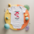 Body bébé personnalisé avec garçon jouant au tennis en coton par flocage, cadeau naissance - MARJANE et Cie