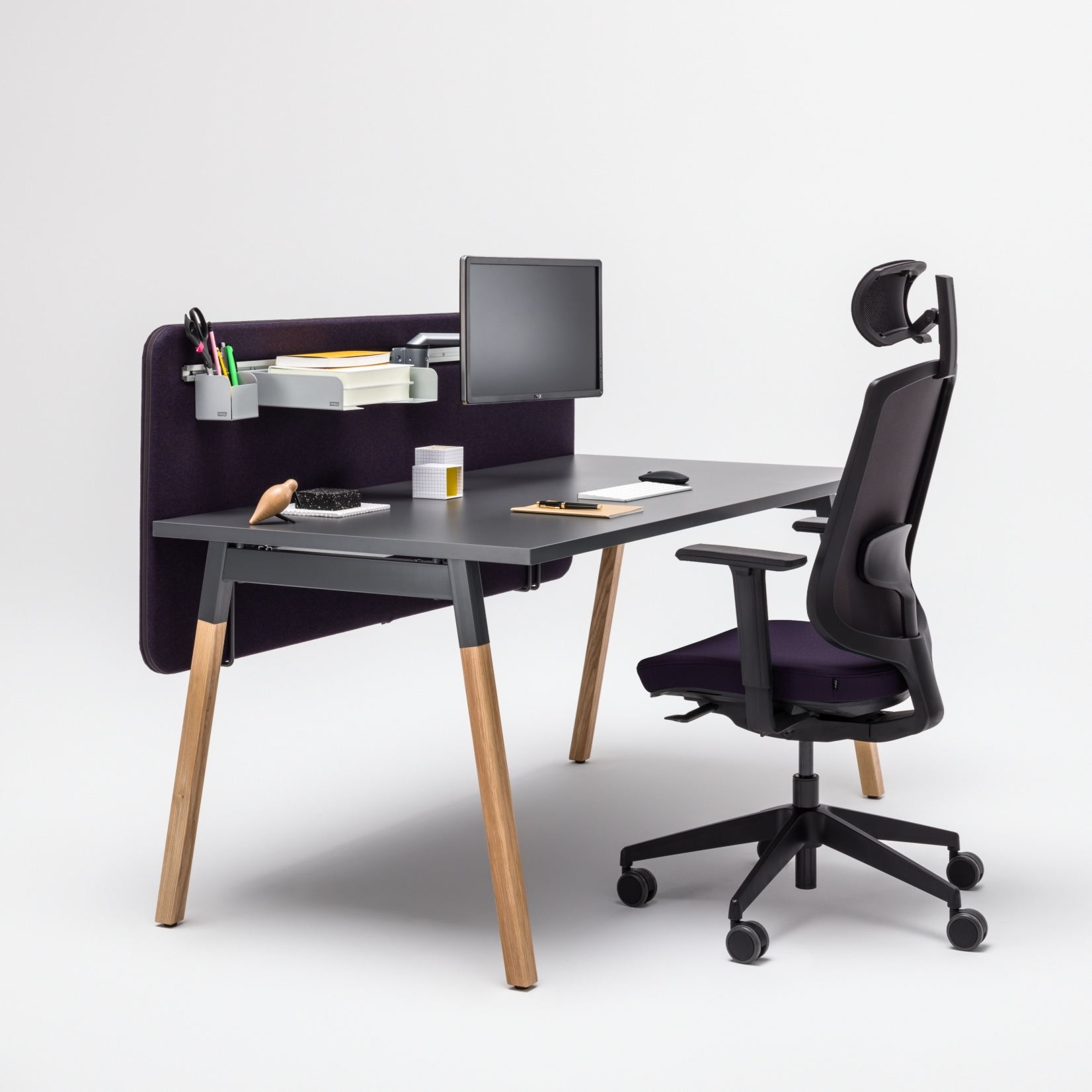 Bureau individuel large - Les Bureaux Nomades