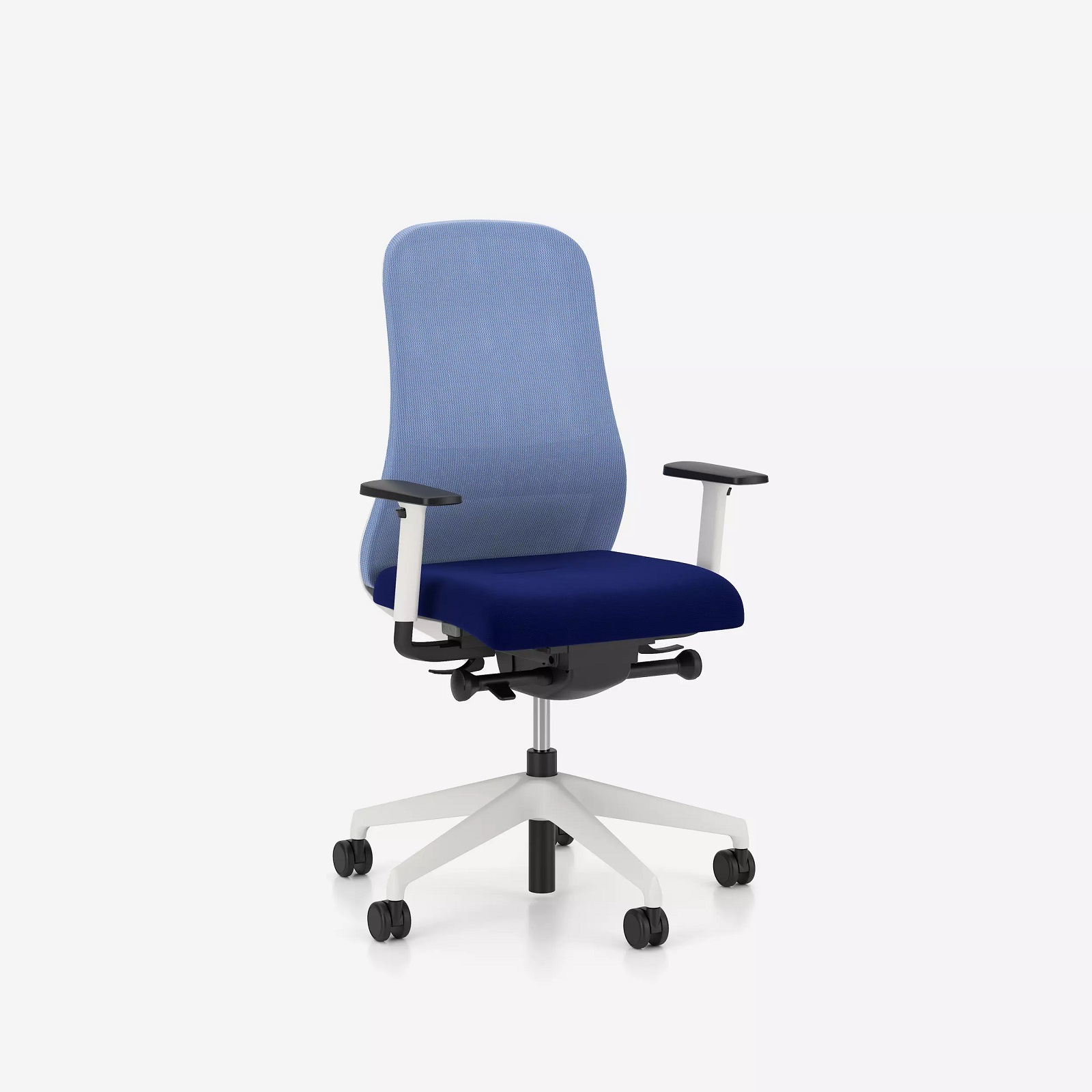 Chaise_bureau_appuie_tête_résille_bleue