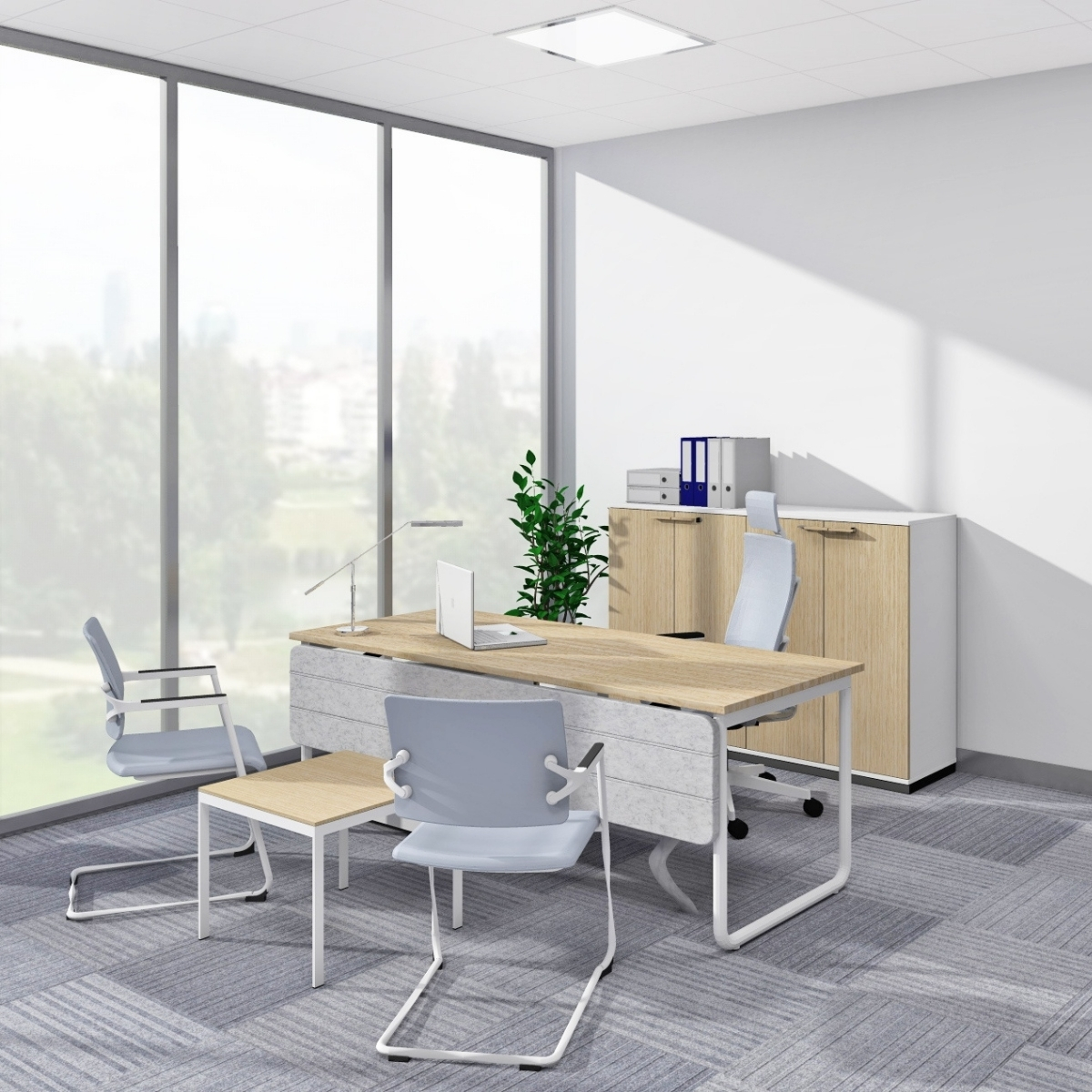 Chaise_réunion_empilable_plastique_acier_visiteur